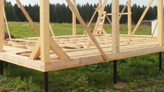Сарай на винтовых сваях или хозблок на сваях Кызыл цена от 2594 руб. / шт.